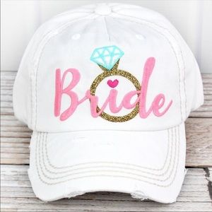 Distressed Bride Hat